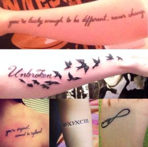 Mariah's Tattoos 